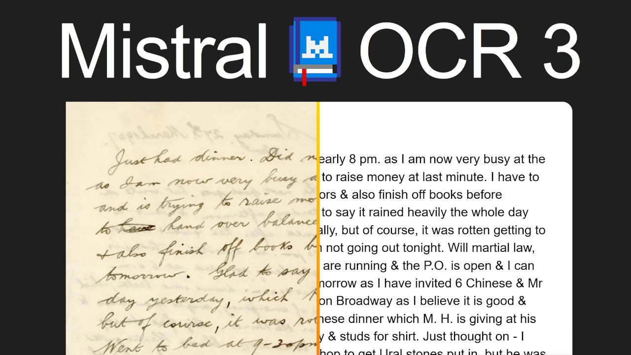 Mistral Launches OCR 3 AI Model, Beating Google and OpenAI WinBuzzer