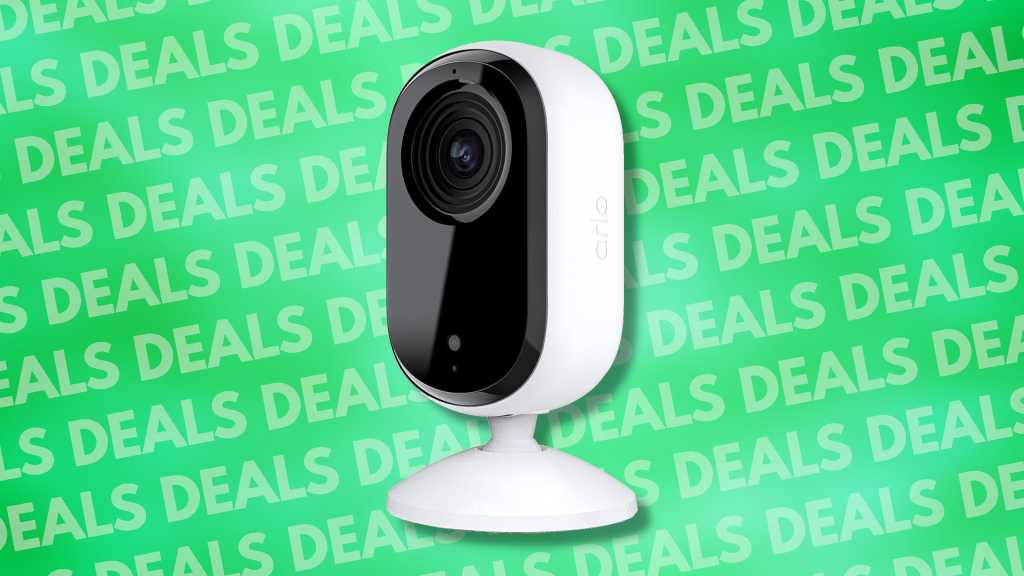 Now only $15! Arlo's Wi-Fi security cam packs crazy features Arlo Essential Indoor 2K security camera deal