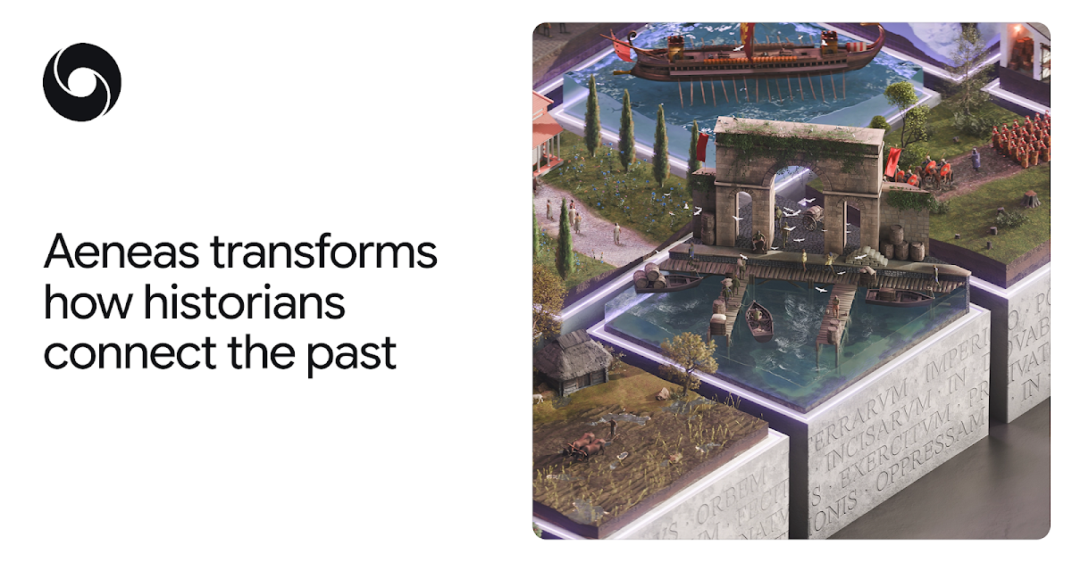 Aeneas transforms how historians connect the past Aeneas transforms how historians connect the past