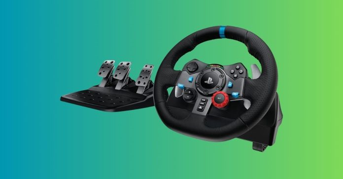 The Logitech G29 racing wheel drops to $199.99, and the The Logitech G29 racing wheel drops to $199.99, and the deal timer is already running