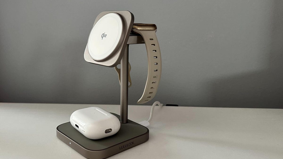This 3-in-1 multi-charger erases desktop cord clutter - and looks This 3-in-1 multi-charger erases desktop cord clutter - and looks great while doing it