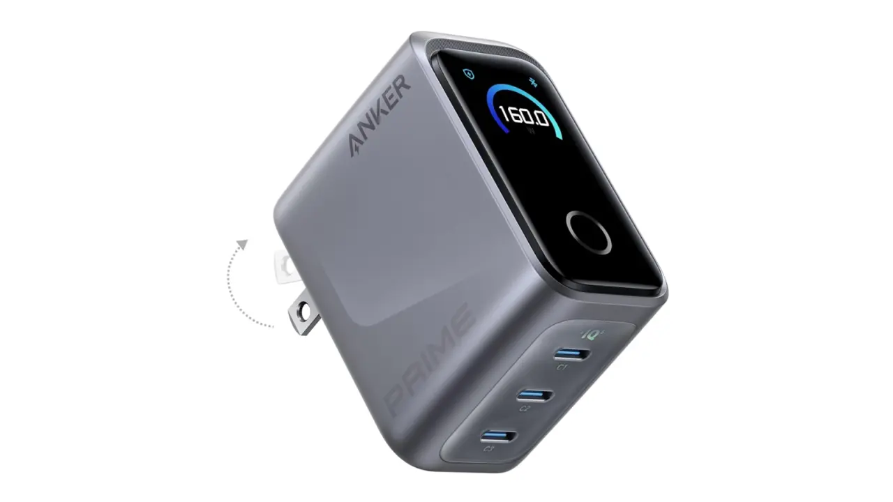 Save 33% on this powerful 160W three-port charger with a The Anker Prime 160W charger
