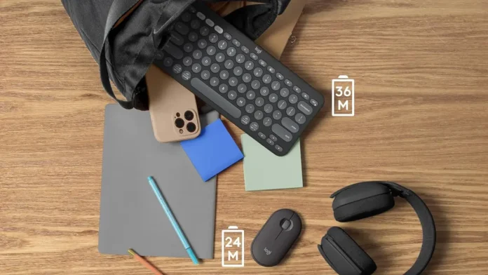Logitech Pebble 2 mouse + keyboard combo is now just The Logitech Pebble 2 set