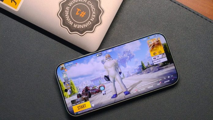 BGMI's Biggest Evolution Isn't a New Mode, It's the Players A phone with BGMI running kept on a table