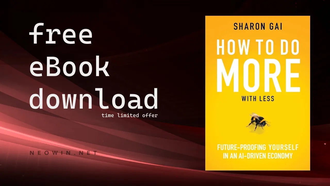 Last chance for free: How to Do More with Less ebook offer