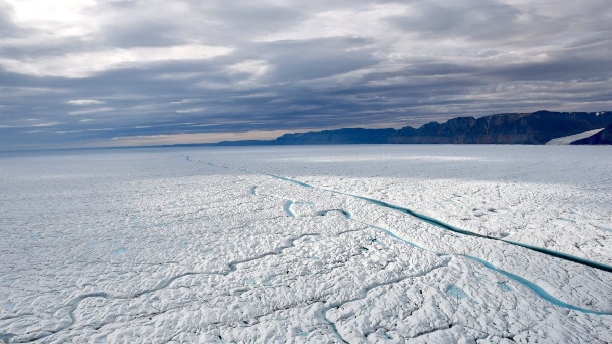 Greenland Glacier Break Creates New Ice Island the Size of Greenland Glacier Break Creates New Ice Island the Size of Manhattan