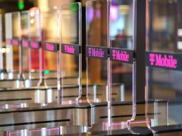 T-Mobile Just Quietly Killed Its Better Value Phone Plan After Less Than a Year T-Mobile-branded clear barrier gates that employees must pass through with a badge.