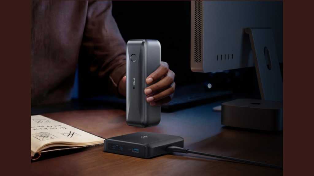 Anker's 220W power bank double-duty charging station gets a rare Anker prime power bank w charging base